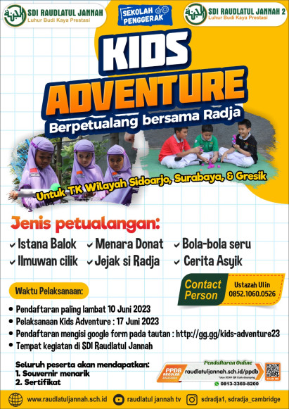 Kids Adventure Preschool Raudlatul Jannah